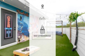 10 Mins to Broadway Rooftop Patio and Putting Green